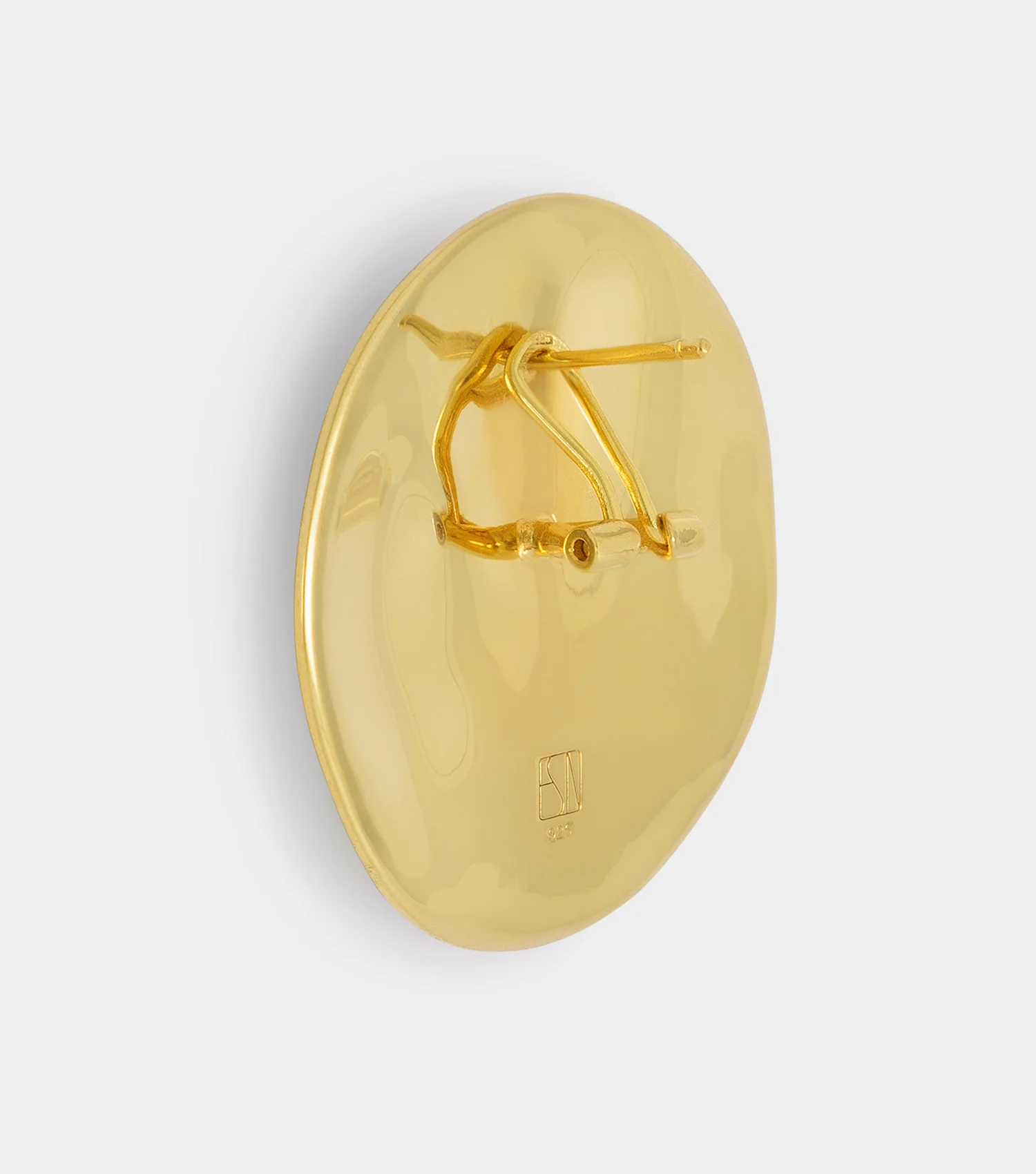 The Disc Earrings - Gold - Image 5