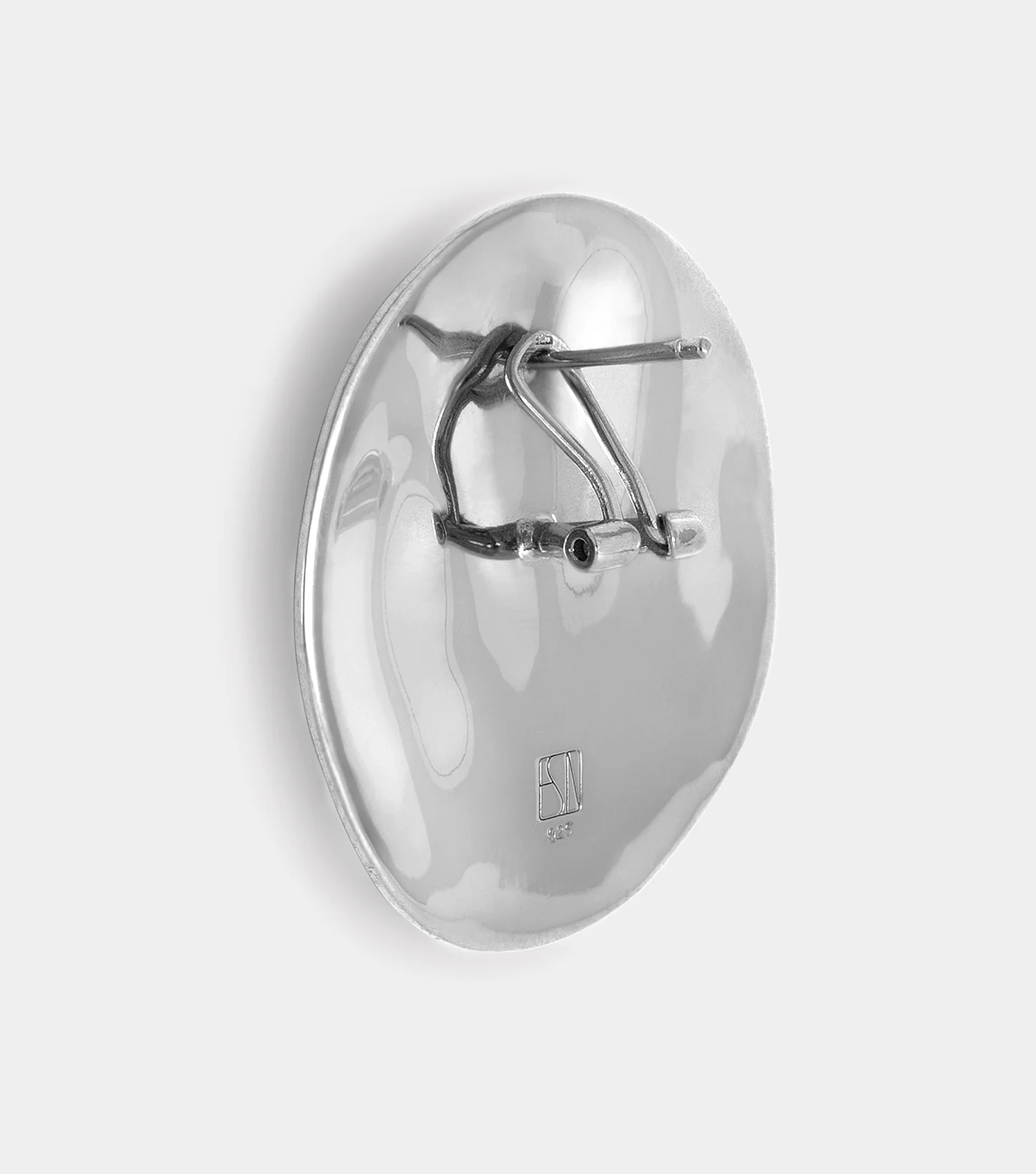 The Disc Earrings - Silver - Image 6