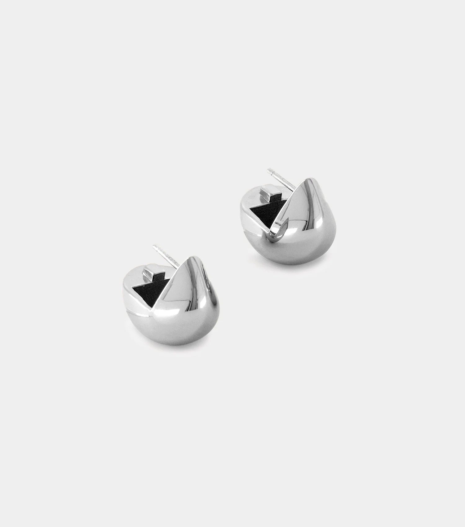 The Drop Earrings - Silver - Image 5