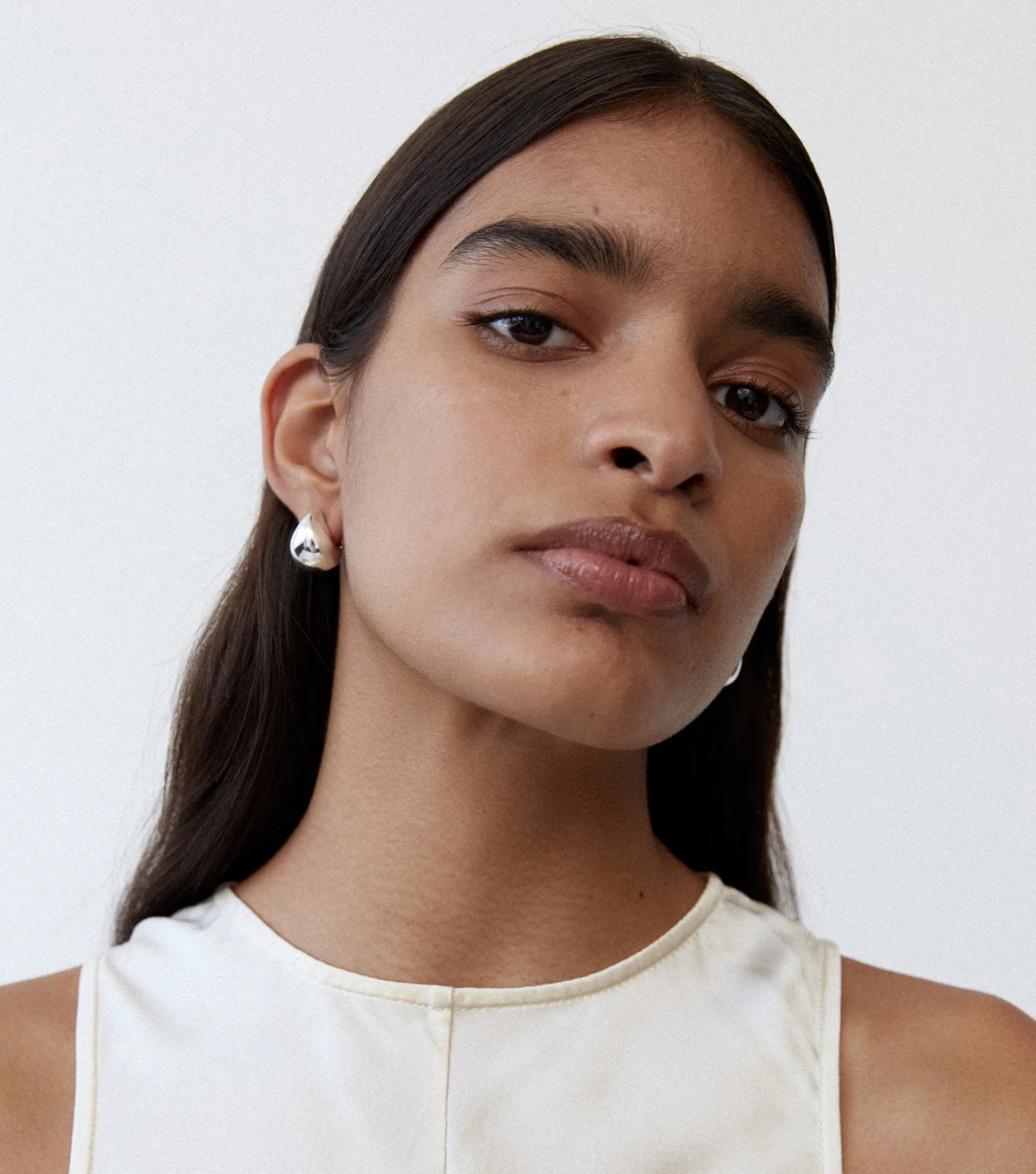 The Drop Earrings - Silver - Image 7
