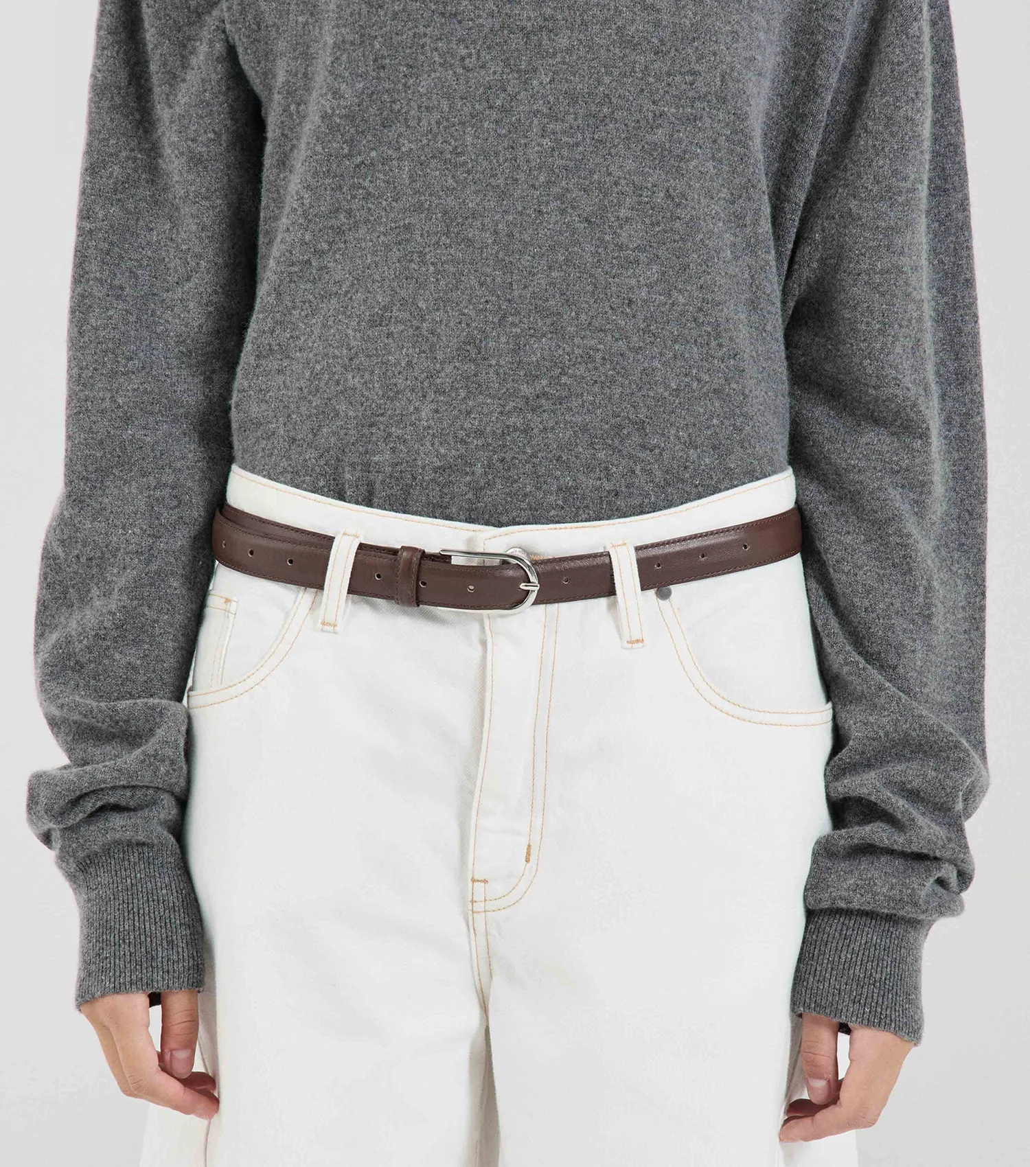 The Classic Belt - Chocolate - Image 3