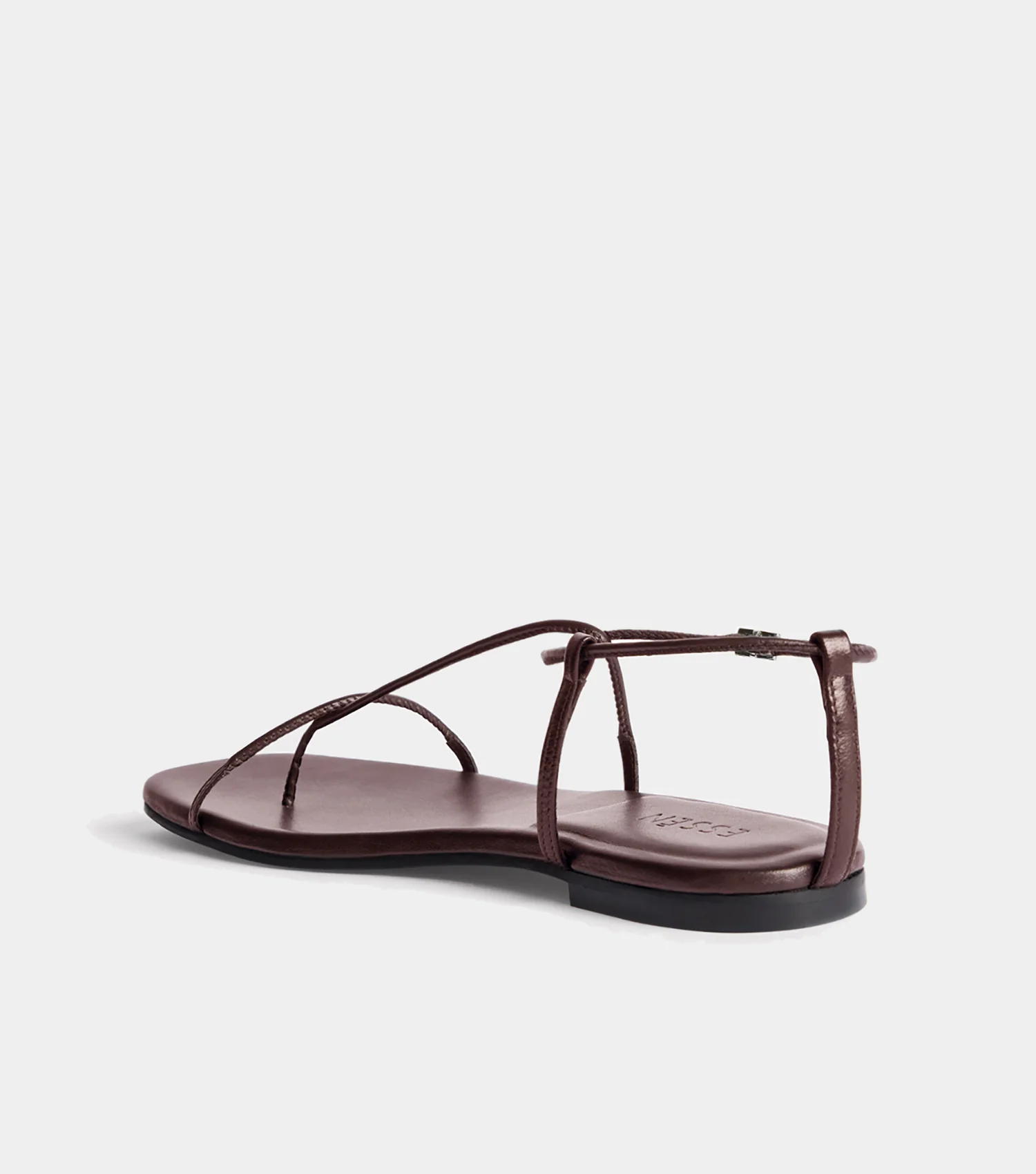 The Evening Sandal - Chocolate - Image 4