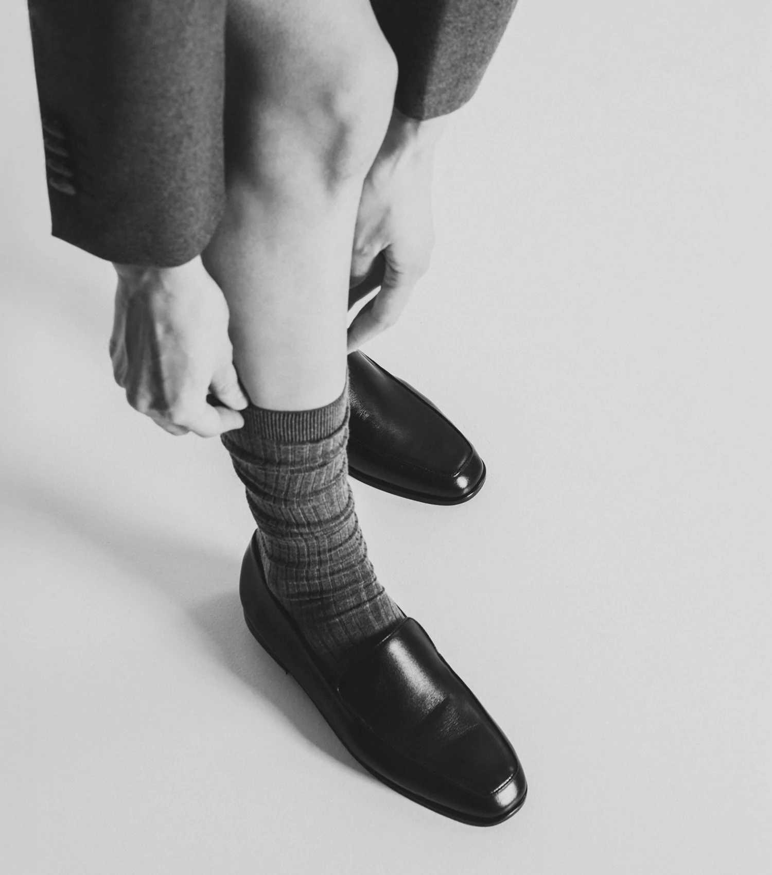 The Modern Moccasin - Black - Image 4