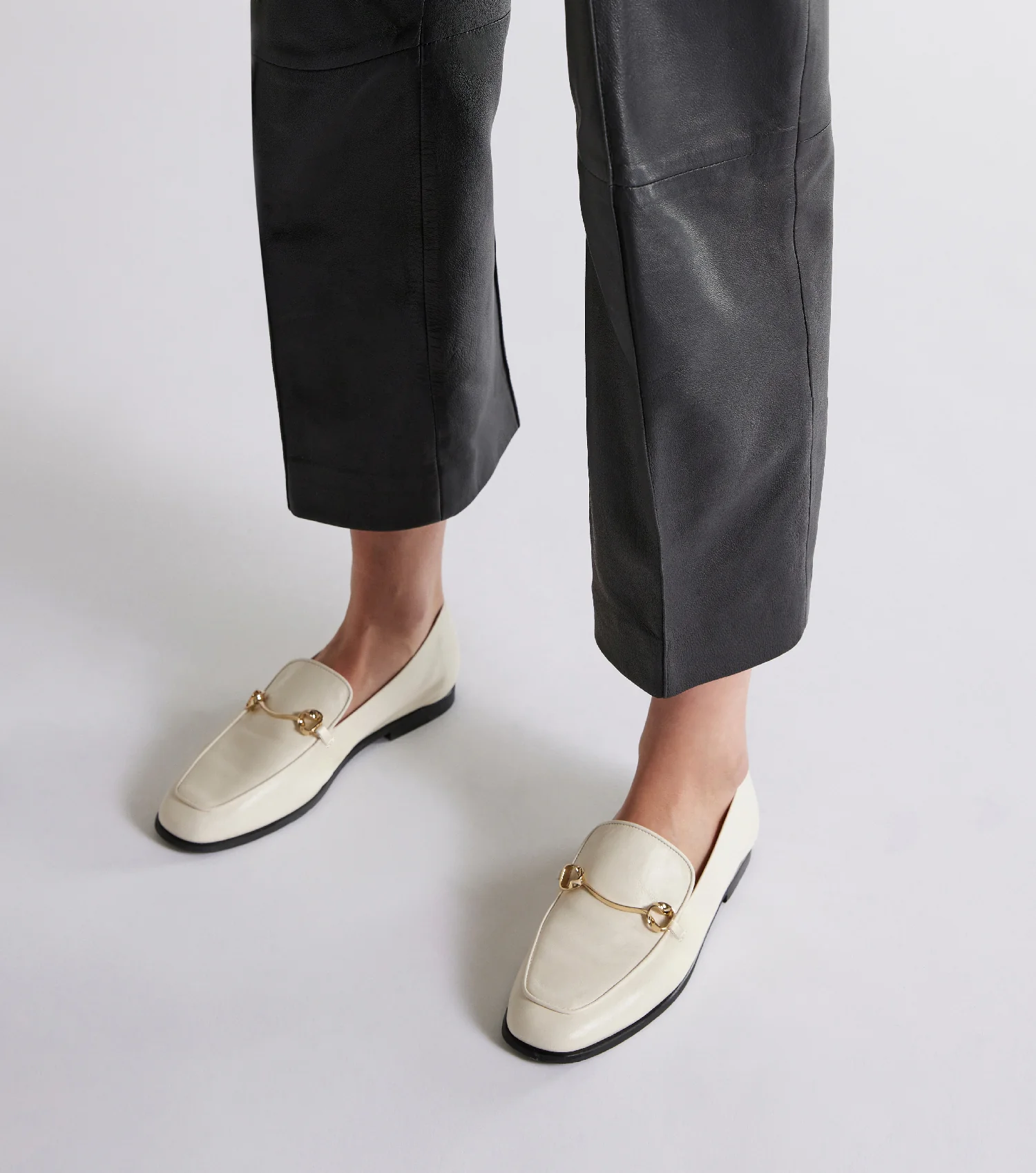 The Modern Moccasin - Butter with hardware - Image 5