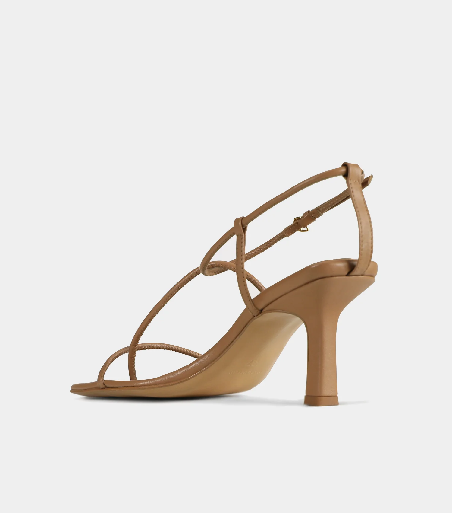 The Strappy Sandal - Almond - Image 5