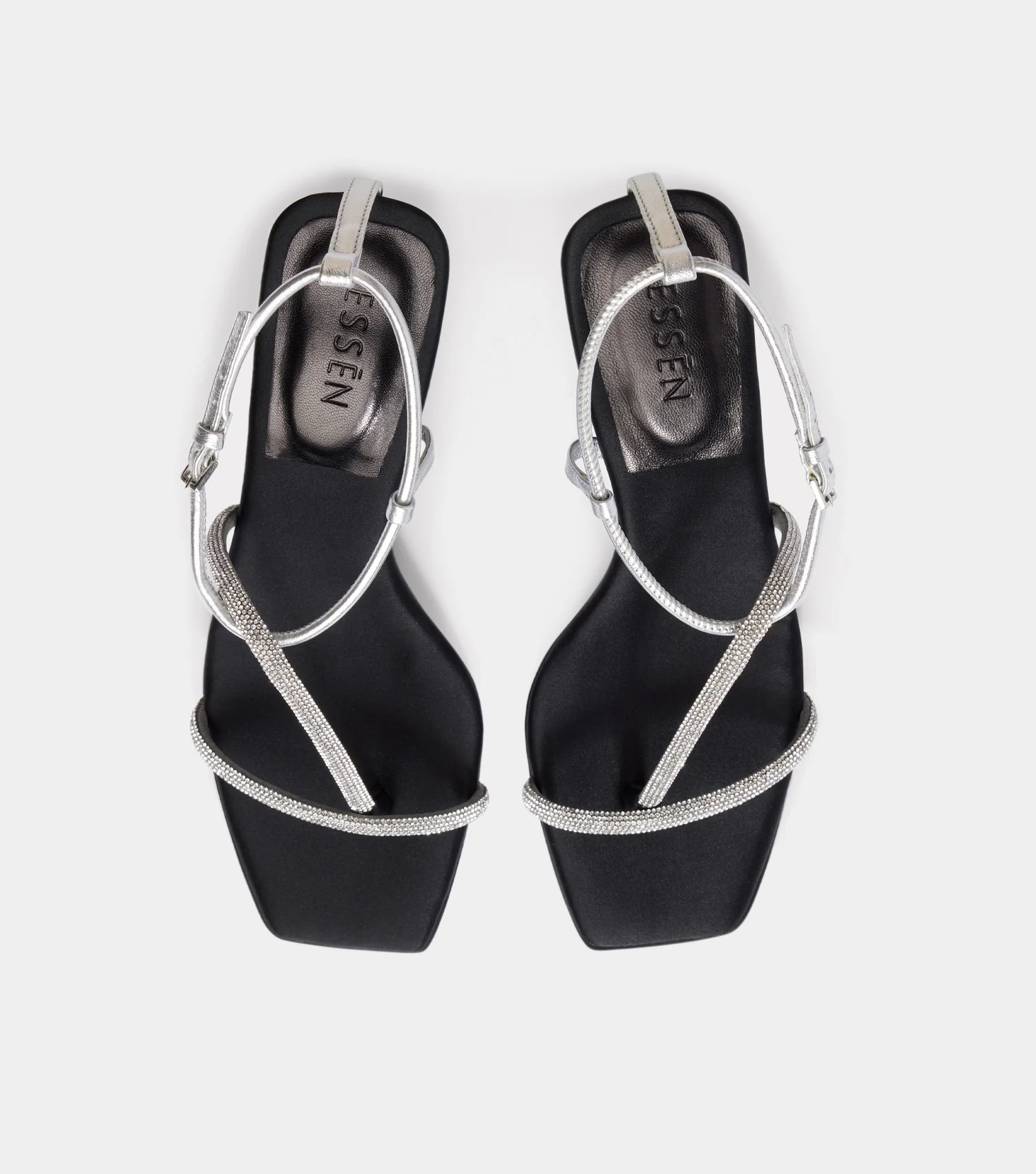 The Strappy Sandal - Crystal - Image 5