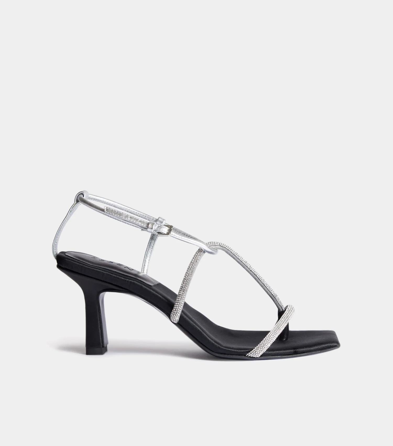 The Strappy Sandal - Crystal - Image 7